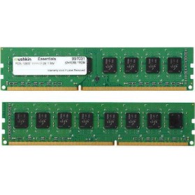 Mushkin Essentials DDR3 16GB RAM με 2x8GB Modules και Ταχύτητα 1600 για Desktop