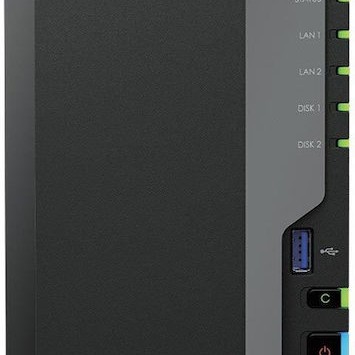 Synology DiskStation DS225+ NAS Tower με 2 θέσεις για HDD/SSD και 2 θύρες Ethernet