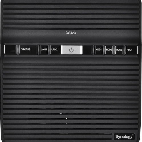 Synology DiskStation DS423 NAS Tower με 4 θέσεις για HDD/SSD και 2 θύρες Ethernet