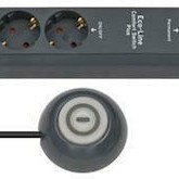 Brennenstuhl Eco-Line 6 Πολύπριζο 6 Θέσεων με USB-A, Διακόπτη και Καλώδιο 1.5m
