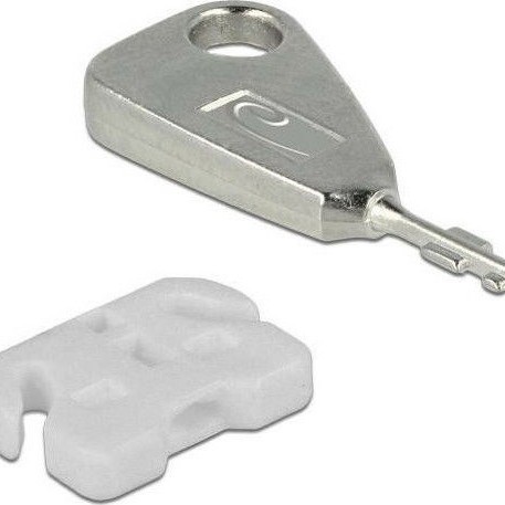 DeLock USB Port Blocker 2 key + 5x blocks (20648)