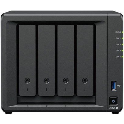 Synology DiskStation NAS Tower με 4 θέσεις για SSD και 2 θύρες Ethernet