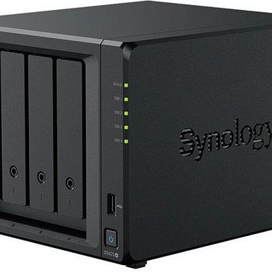 Synology DiskStation NAS Tower με 4 θέσεις για SSD και 2 θύρες Ethernet