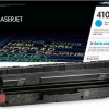 HP 410X Γνήσιο Toner Laser Εκτυπωτή Κυανό High Yield 5000 Σελίδων (CF411X)