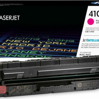 HP 410X Γνήσιο Toner Laser Εκτυπωτή Ματζέντα High Yield 5000 Σελίδων (CF413X)