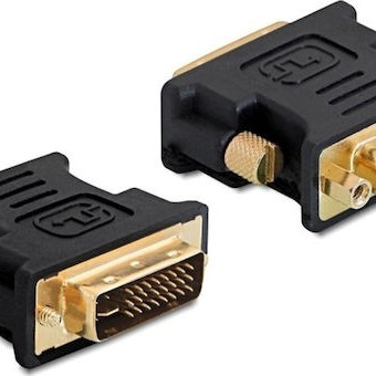 DeLock Μετατροπέας DVI-I male σε VGA female (65016)