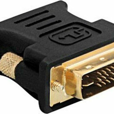 DeLock Μετατροπέας DVI-I male σε VGA female (65016)