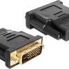 DeLock Μετατροπέας DVI-D male σε HDMI female 1τμχ 65466
