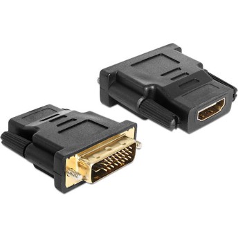 DeLock Μετατροπέας DVI-D male σε HDMI female 1τμχ 65466