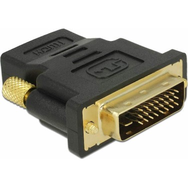 DeLock Μετατροπέας DVI-D male σε HDMI female 1τμχ 65466