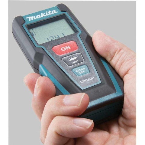 Makita Μέτρο Laser LD030P με Δυνατότητα Μέτρησης έως 30m