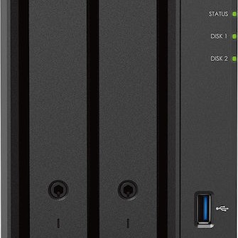 Synology DiskStation DS723+ NAS Tower με 2 θέσεις για HDD/M.2/SSD και 2 θύρες Ethernet