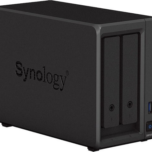 Synology DiskStation DS723+ NAS Tower με 2 θέσεις για HDD/M.2/SSD και 2 θύρες Ethernet