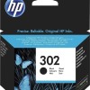 HP 302 Γνήσιο Μελάνι Εκτυπωτή InkJet Μαύρο (F6U66AE)
