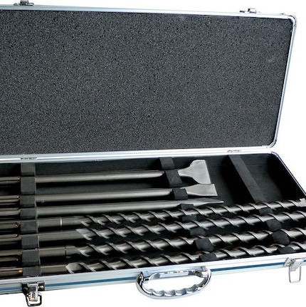 Makita D-42494 Σετ Καλέμι & Τρυπάνι 7τμχ με Υποδοχή SDS Max 540mm