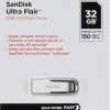 Sandisk Ultra Flair 32GB USB 3.0 Stick Μαύρο