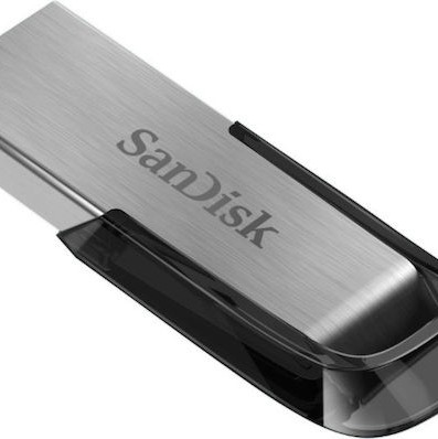 Sandisk Ultra Flair 64GB USB 3.0 Stick Μαύρο