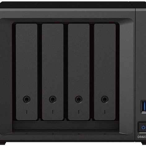 Synology DiskStation DS923+ NAS Tower με 4 θέσεις για HDD/M.2/SSD και 2 θύρες Ethernet
