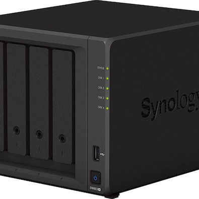 Synology DiskStation DS923+ NAS Tower με 4 θέσεις για HDD/M.2/SSD και 2 θύρες Ethernet