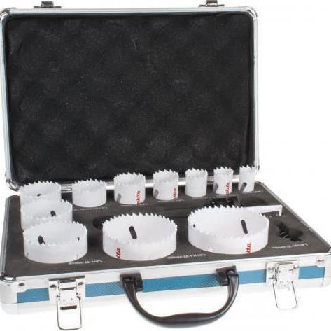 Makita Σετ Ποτηροπρίονα με Διάμετρο από 9mm έως 76mm για Ξύλο