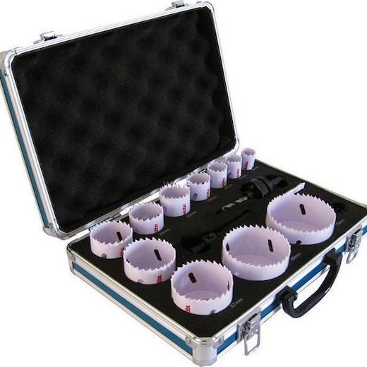 Makita Σετ Ποτηροπρίονα με Διάμετρο από 9mm έως 76mm για Ξύλο