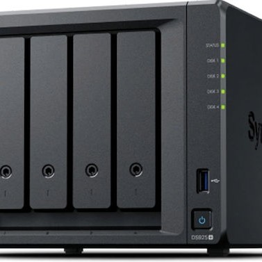 Synology DiskStation DS925+ NAS Tower με 4 θέσεις για HDD/M.2/SSD και 2 θύρες Ethernet
