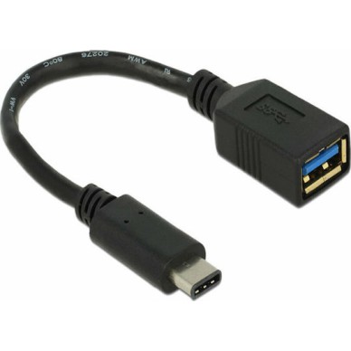 DeLock 3 Μετατροπέας USB-C male σε USB-A female