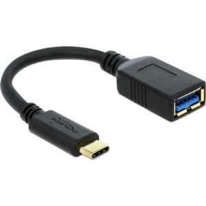DeLock 3 Μετατροπέας USB-C male σε USB-A female