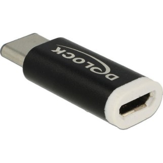 DeLock Μετατροπέας USB-C male σε micro USB female (65678)