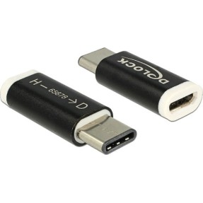 DeLock Μετατροπέας USB-C male σε micro USB female (65678)
