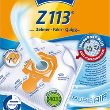 Swirl Z 113 MP Plus AirSpace Σακούλες Σκούπας 4τμχ Συμβατή με Σκούπα Universal