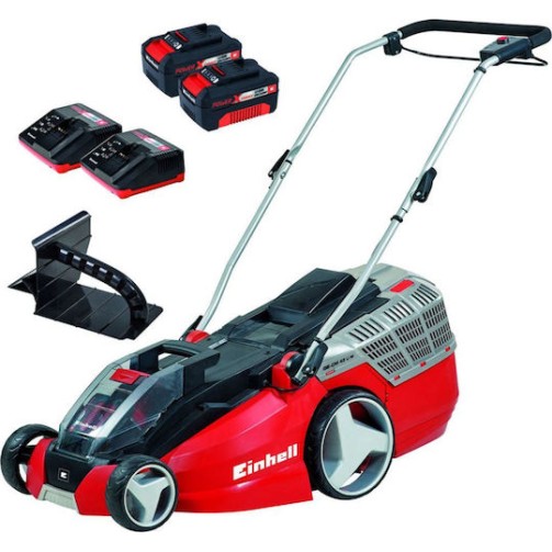 Einhell GE-CM 43 Li M Kit Μηχανή Γκαζόν Μπαταρίας 18V