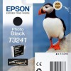 Epson T3241 Γνήσιο Μελάνι Εκτυπωτή InkJet Photo Μαύρο (C13T32414010)