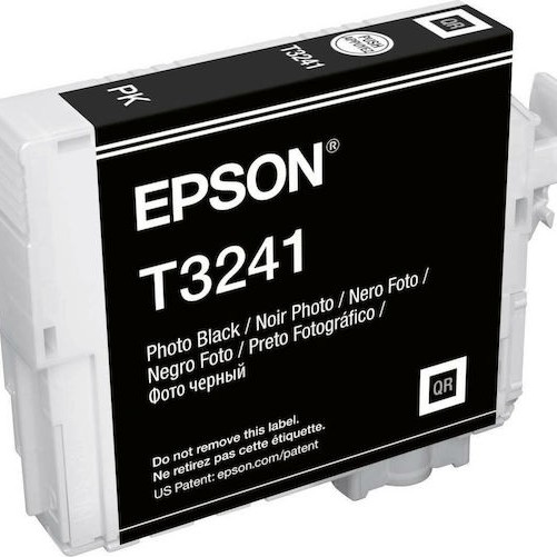 Epson T3241 Γνήσιο Μελάνι Εκτυπωτή InkJet Photo Μαύρο (C13T32414010)
