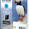 Epson T3242 Γνήσιο Μελάνι Εκτυπωτή InkJet Κυανό (C13T32424010)