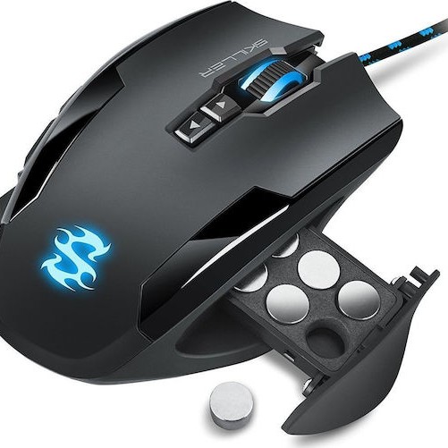 Sharkoon Skiller SGM1 RGB Gaming Ποντίκι 10800 DPI Μαύρο