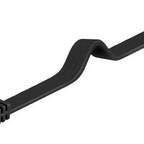 Goobay U/UTP Cat.6 Καλώδιο Δικτύου Ethernet 0.5m Μαύρο 1τμχ