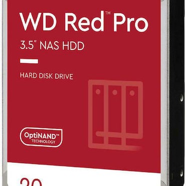 Western Digital Red Pro 20TB HDD Σκληρός Δίσκος 3.5