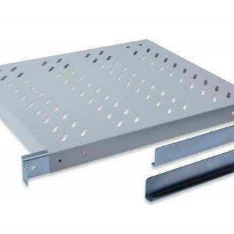 Digitus Shelf with Variable Rails for Fixed Mounting in 483 mm Γκρι