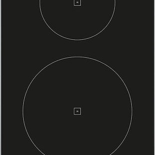 Siemens iQ100 Domino Επαγωγική Εστία Αυτόνομη με Λειτουργία Κλειδώματος 30.2x52εκ.