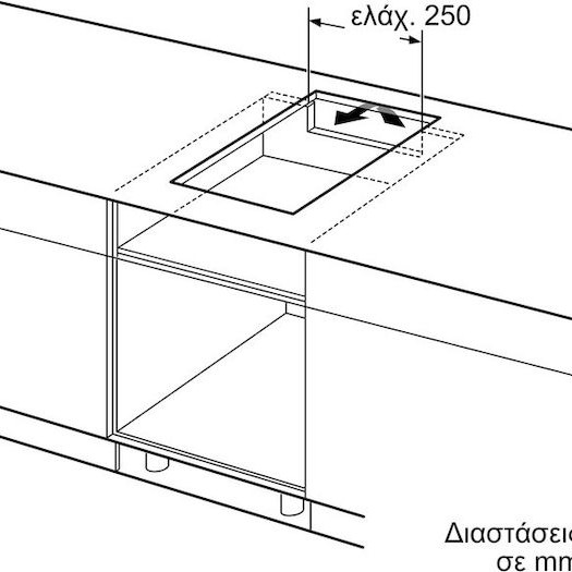 Siemens iQ100 Domino Επαγωγική Εστία Αυτόνομη με Λειτουργία Κλειδώματος 30.2x52εκ.