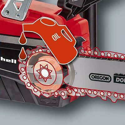 Einhell GE-LC 18 Li Solo Κλαδευτικό Αλυσοπρίονο Μπαταρίας Solo 18V 2.9kg με Λάμα 25cm