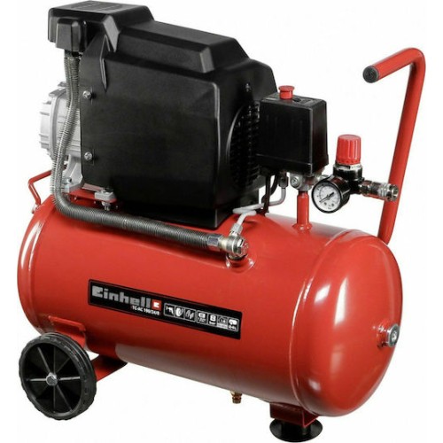 Einhell TC-AC 190/24/8 Μονοφασικό Κομπρεσέρ Αέρος 97dB με Ισχύ 2hp και Αεροφυλάκιο 24lt