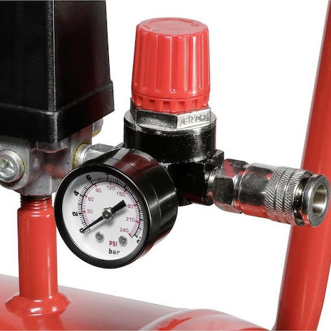 Einhell TC-AC 190/24/8 Μονοφασικό Κομπρεσέρ Αέρος 97dB με Ισχύ 2hp και Αεροφυλάκιο 24lt