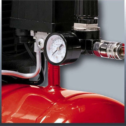 Einhell TC-AC 190/24/8 Μονοφασικό Κομπρεσέρ Αέρος 97dB με Ισχύ 2hp και Αεροφυλάκιο 24lt