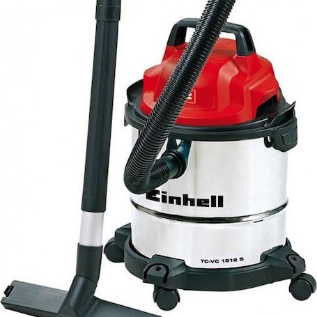 Einhell Σκούπα Υγρών / Στερεών 1250W με Πλαστικό Κάδο 12lt