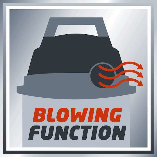 Einhell Σκούπα Υγρών / Στερεών 1250W με Πλαστικό Κάδο 12lt