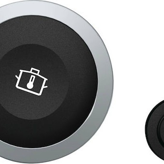 Siemens Ανταλλακτικός Αισθητήρας Θερμοκρασίας Εστίας από Ανοξείδωτο Ατσάλι 25x16cm