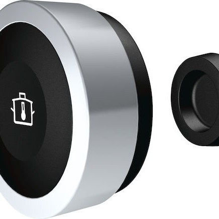 Siemens Ανταλλακτικός Αισθητήρας Θερμοκρασίας Εστίας από Ανοξείδωτο Ατσάλι 25x16cm