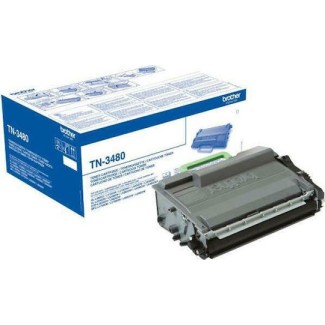 Brother TN-3480 Γνήσιο Toner Laser Εκτυπωτή Μαύρο High Yield 8000 Σελίδων (TN-3480)